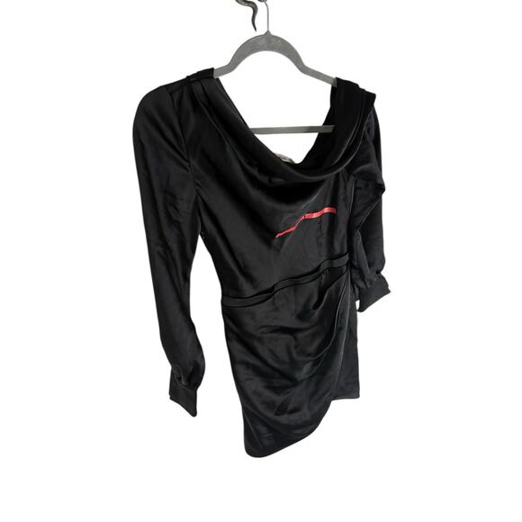 Jonathan Simkhai Cameron Mini Dress One Shoulder Sexy Party Cocktail Classy Sz 0 - Picture 5 of 11